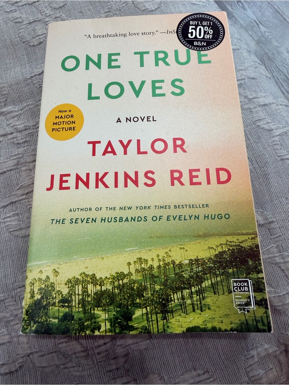 One True Loves by Taylor Jenkins Reid - Paperback Novel